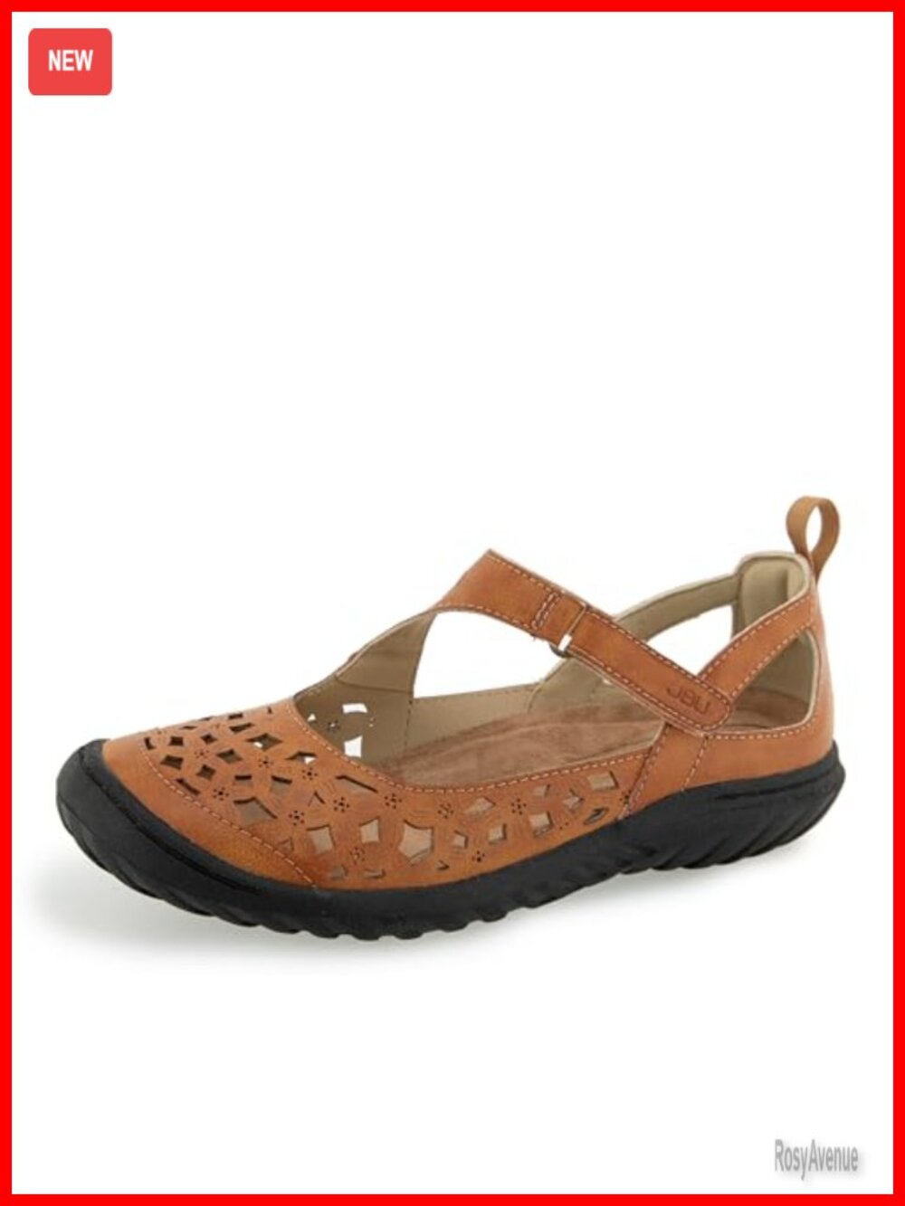 JBU Jambu Bellerose Flats Memory Foam APMA Comfort Shoes